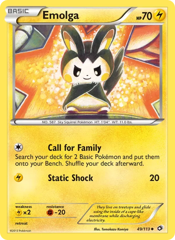 Emolga, Legendary Treasures