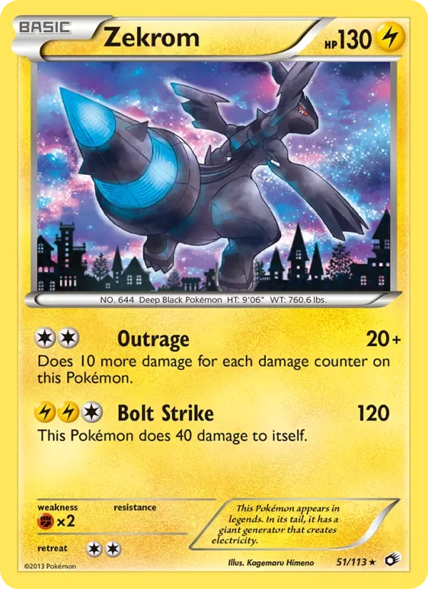 Zekrom, Legendary Treasures