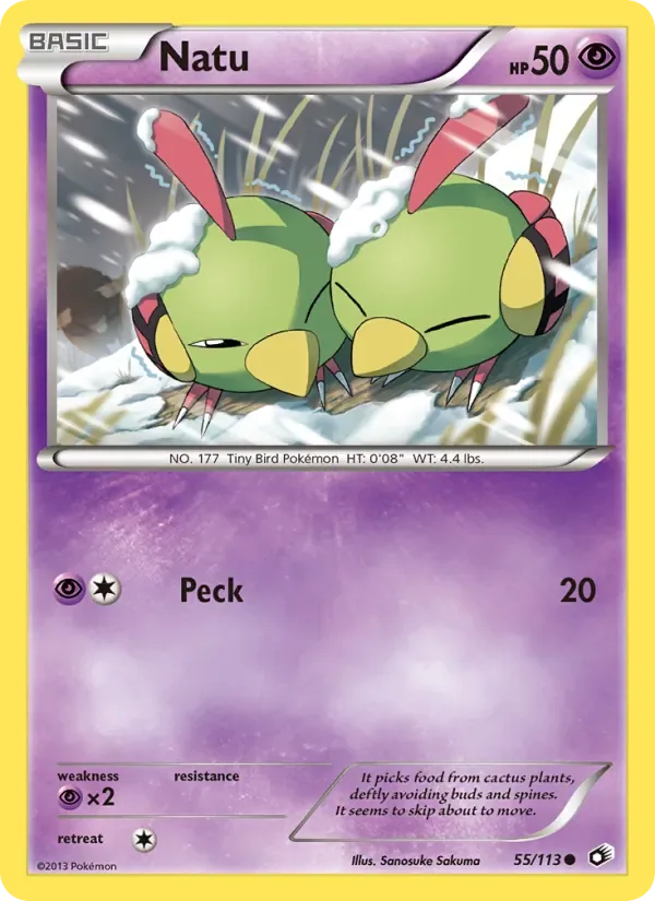 Natu, Legendary Treasures