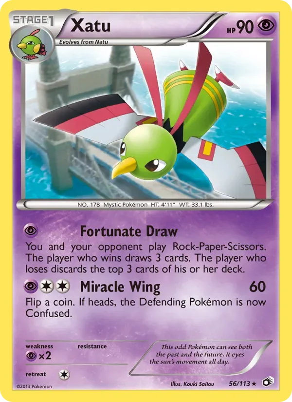 Xatu, Legendary Treasures