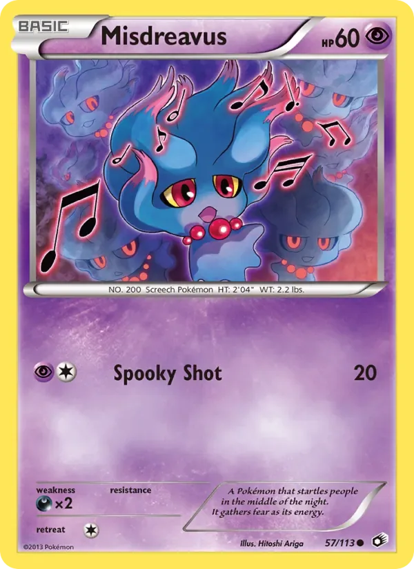 Misdreavus, Legendary Treasures