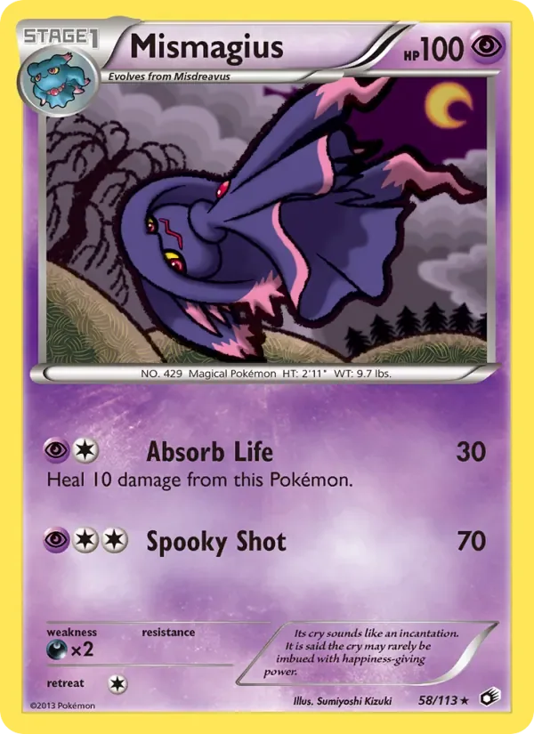 Mismagius, Legendary Treasures