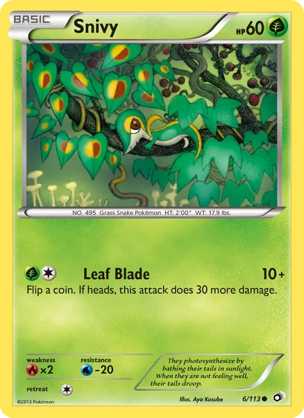 Snivy, Legendary Treasures