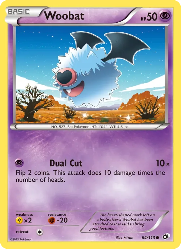 Woobat, Legendary Treasures
