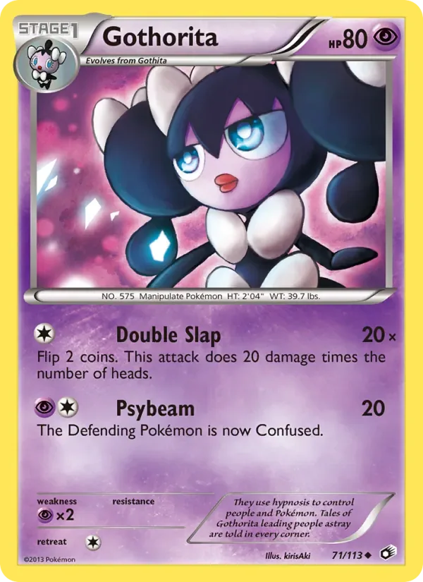 Gothorita, Legendary Treasures