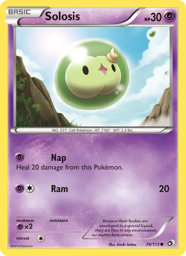 Solosis, Legendary Treasures