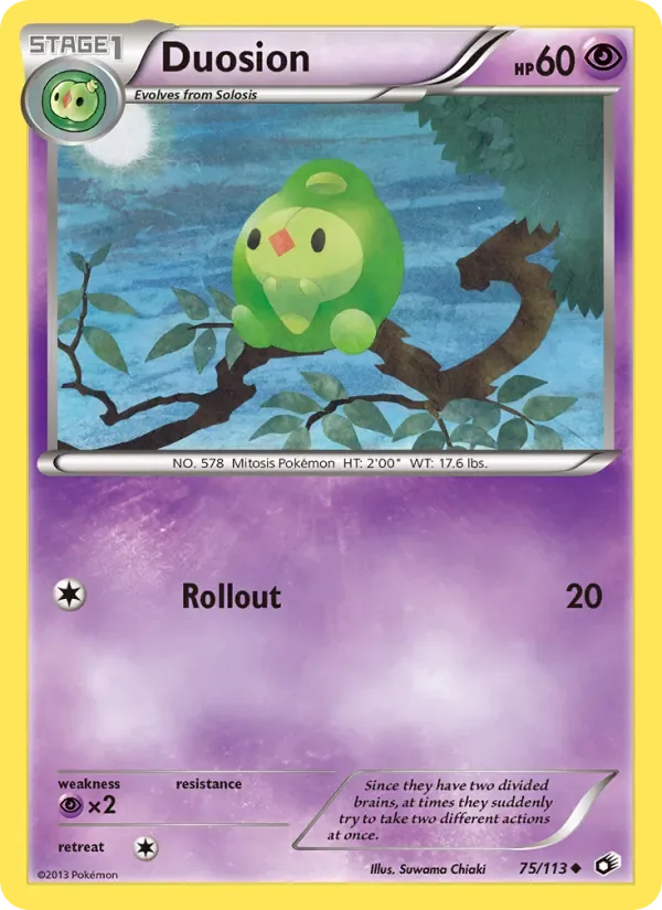Duosion, Legendary Treasures