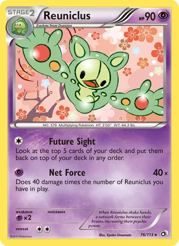 Reuniclus, Legendary Treasures