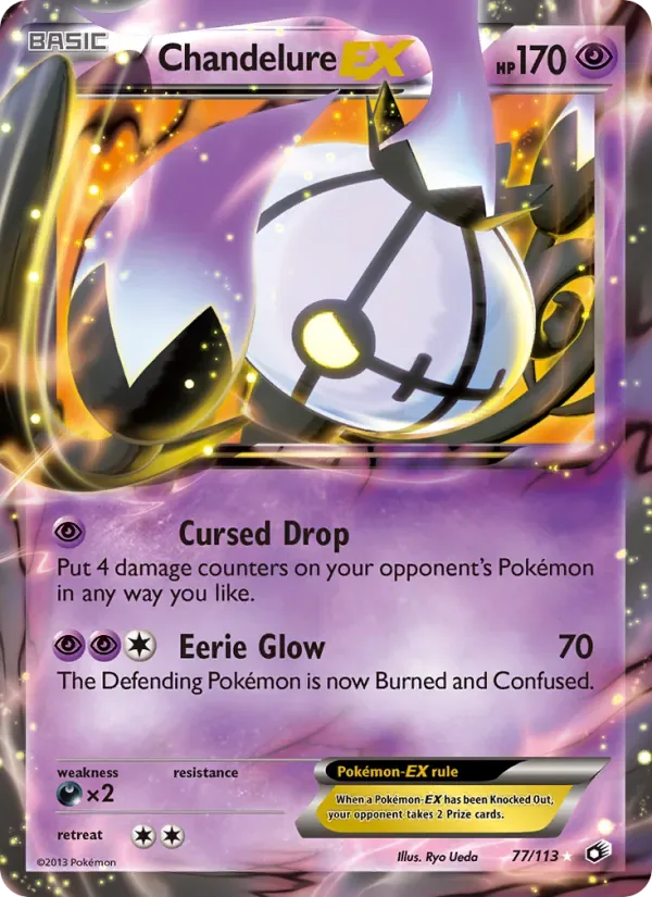 Chandelure-EX, Legendary Treasures