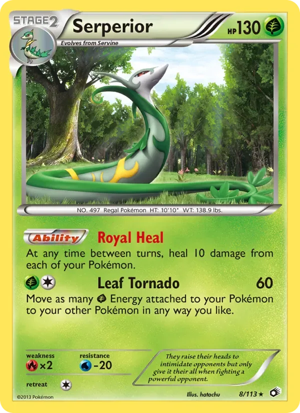 Serperior, Legendary Treasures