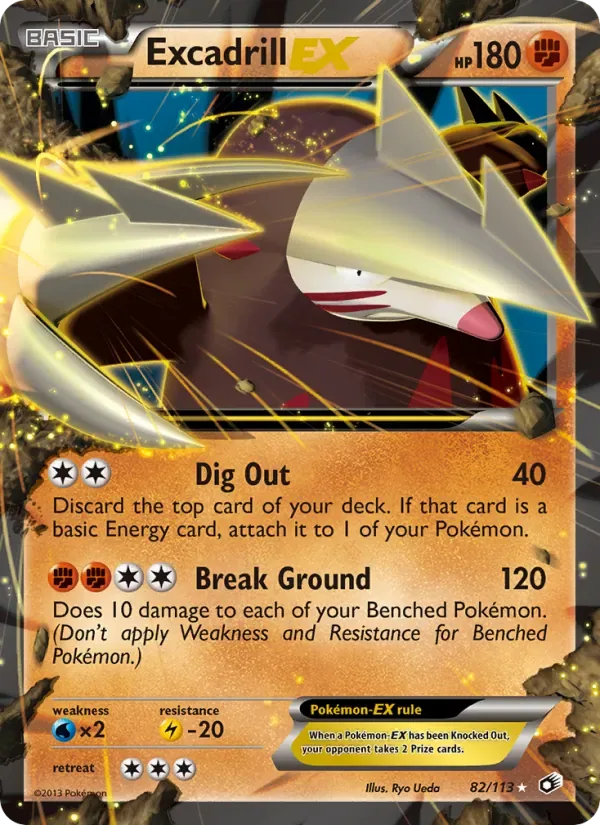 Excadrill-EX, Legendary Treasures