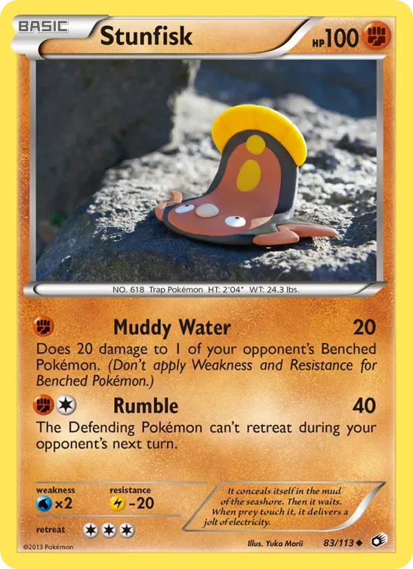 Stunfisk, Legendary Treasures