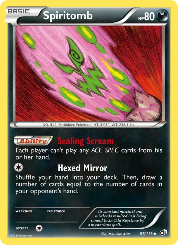 Spiritomb, Legendary Treasures