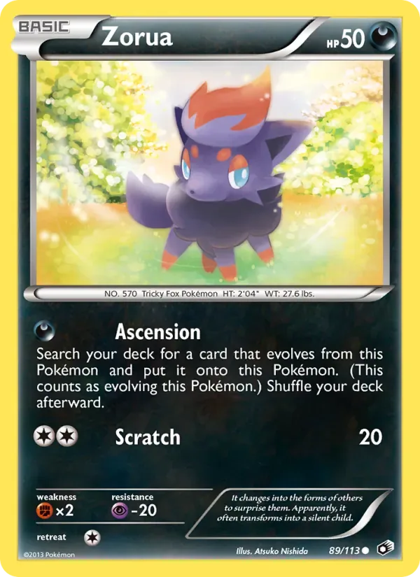 Zorua, Legendary Treasures