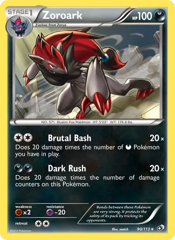 Zoroark, Legendary Treasures