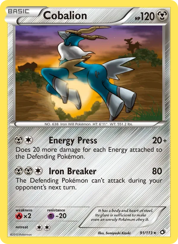 Cobalion, Legendary Treasures