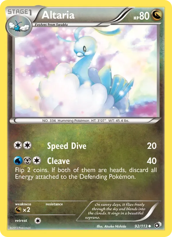 Altaria, Legendary Treasures