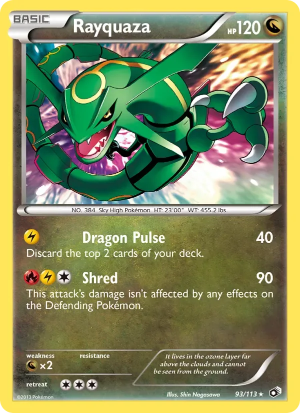 Rayquaza, Legendary Treasures