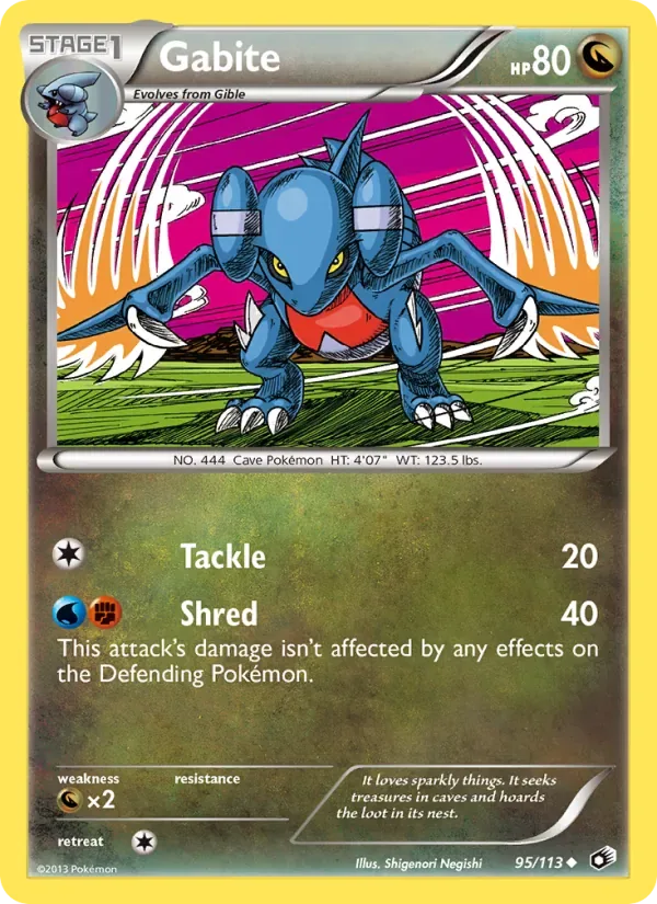 Gabite, Legendary Treasures
