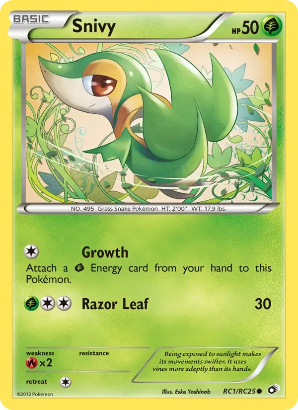 Snivy, Legendary Treasures