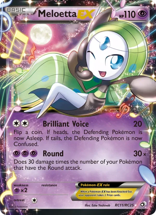 Meloetta-EX, Legendary Treasures