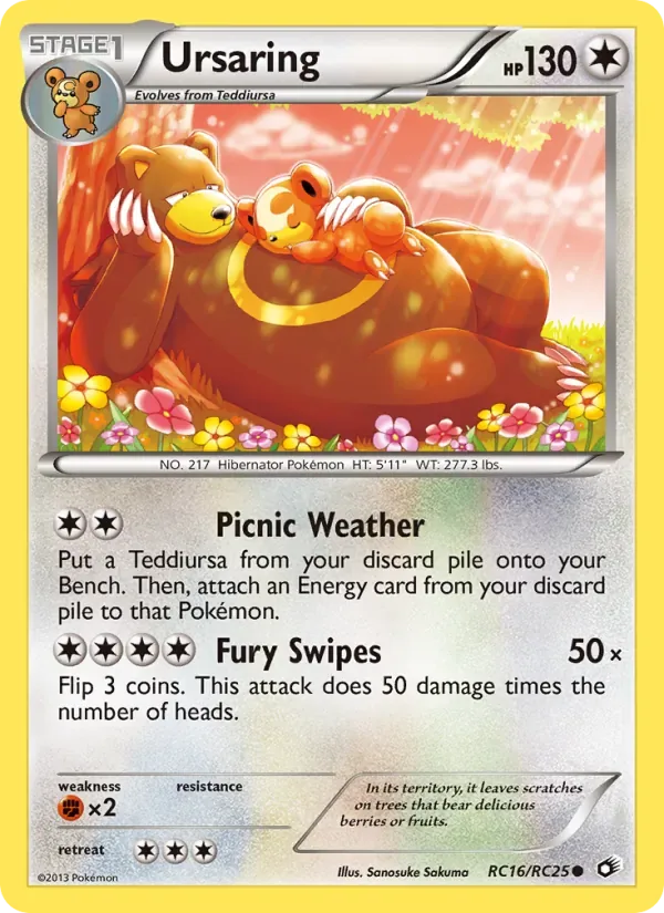 Ursaring, Legendary Treasures