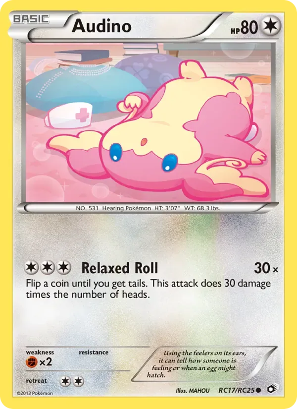 Audino, Legendary Treasures