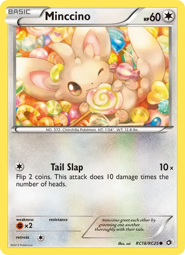 Minccino, Legendary Treasures