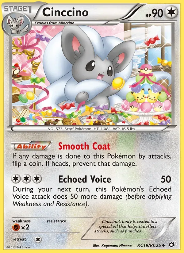 Cinccino, Legendary Treasures