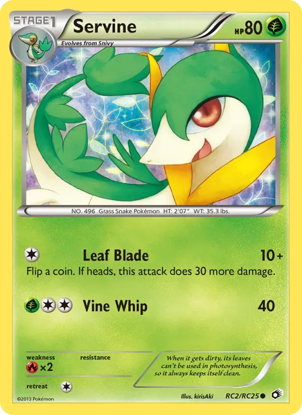 Servine, Legendary Treasures