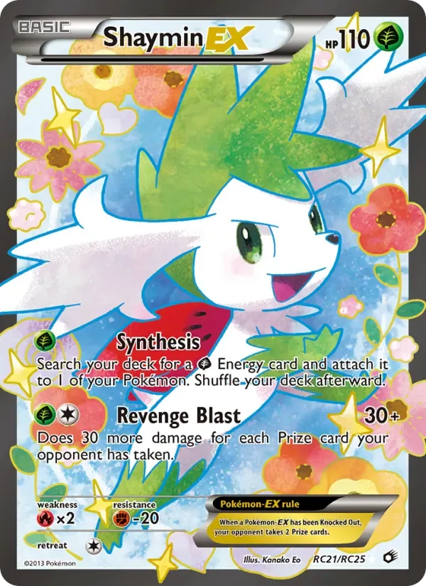 Shaymin-EX, Legendary Treasures
