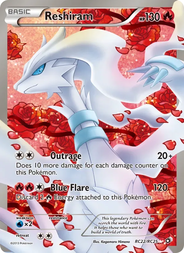 Reshiram, Legendary Treasures