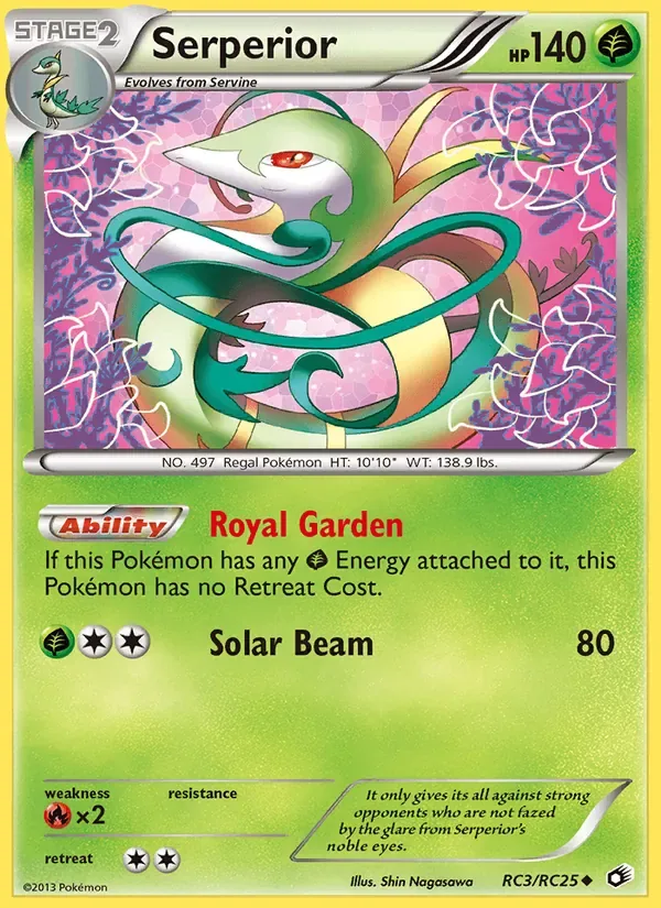 Serperior, Legendary Treasures