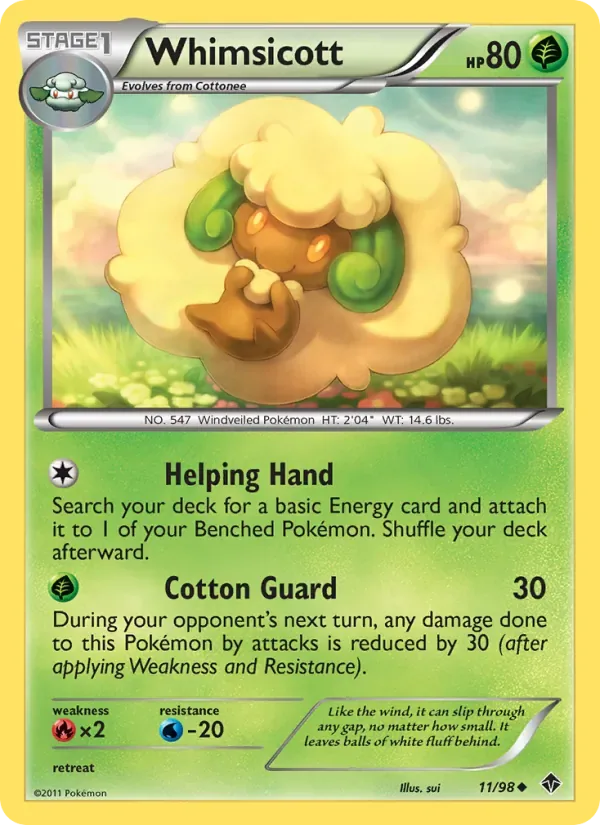 Whimsicott, Emerging Powers