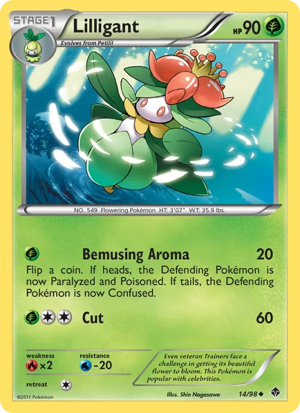Lilligant, Emerging Powers