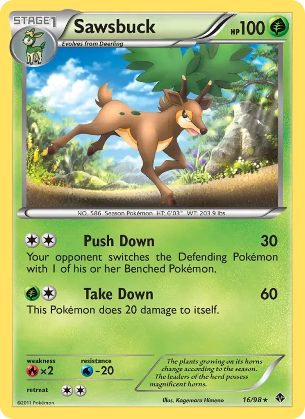 Sawsbuck, Emerging Powers
