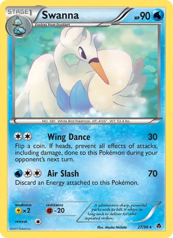 Swanna, Emerging Powers