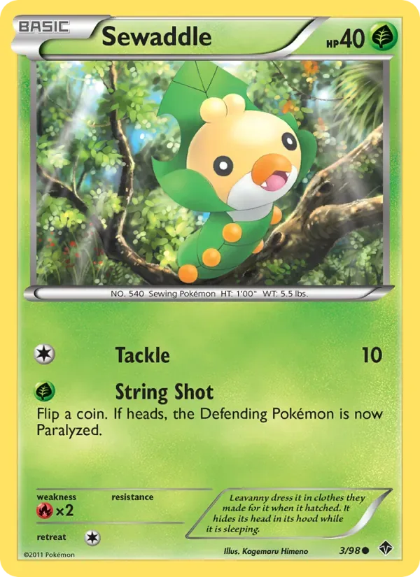 Sewaddle, Emerging Powers