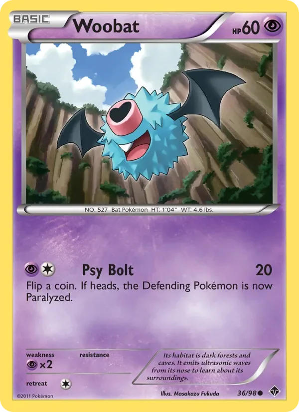 Woobat, Emerging Powers