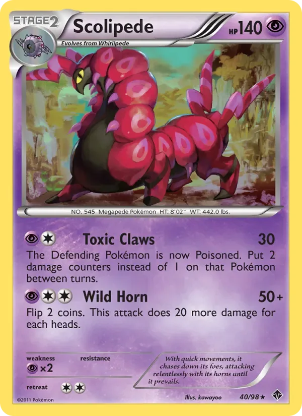 Scolipede, Emerging Powers
