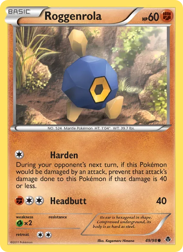 Roggenrola, Emerging Powers