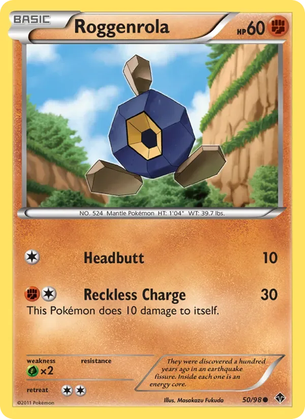 Roggenrola, Emerging Powers