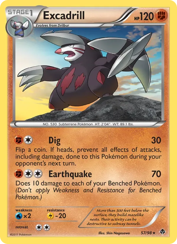 Excadrill, Emerging Powers