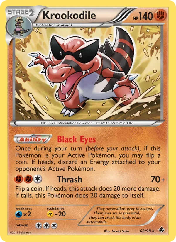 Krookodile, Emerging Powers