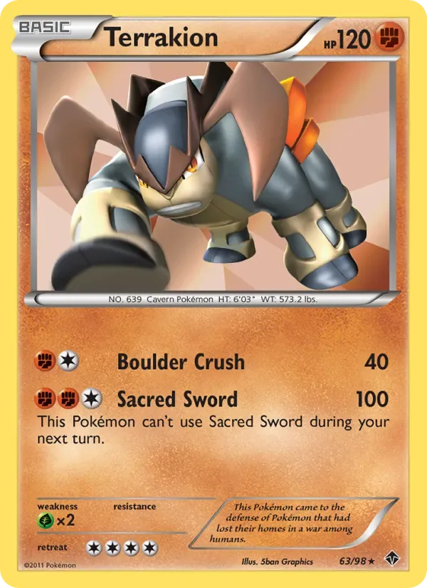Terrakion, Emerging Powers