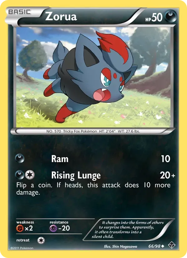 Zorua, Emerging Powers