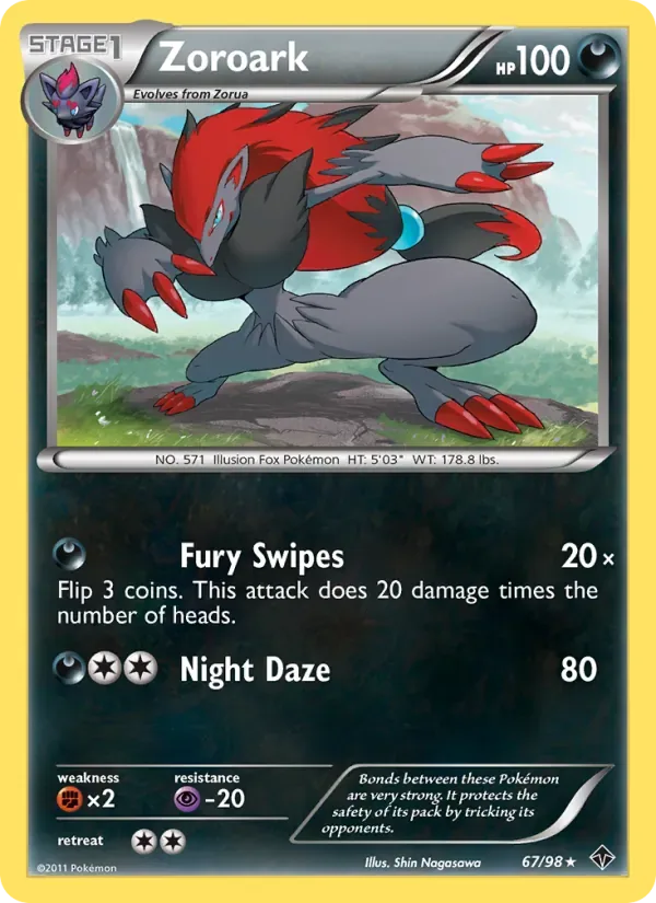 Zoroark, Emerging Powers