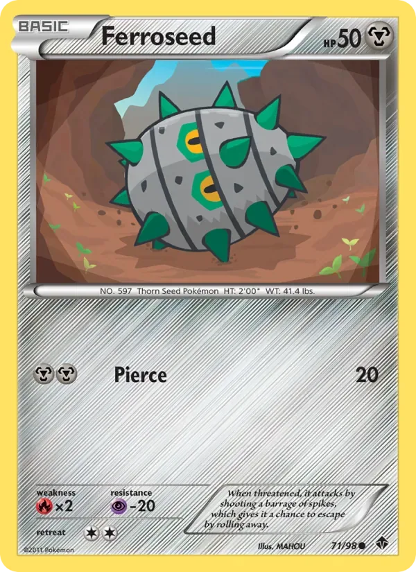 Ferroseed, Emerging Powers