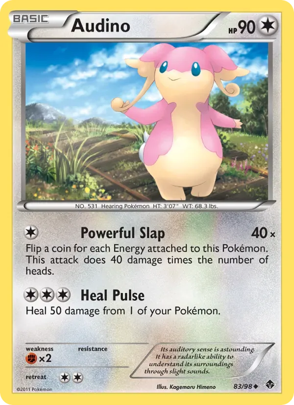 Audino, Emerging Powers