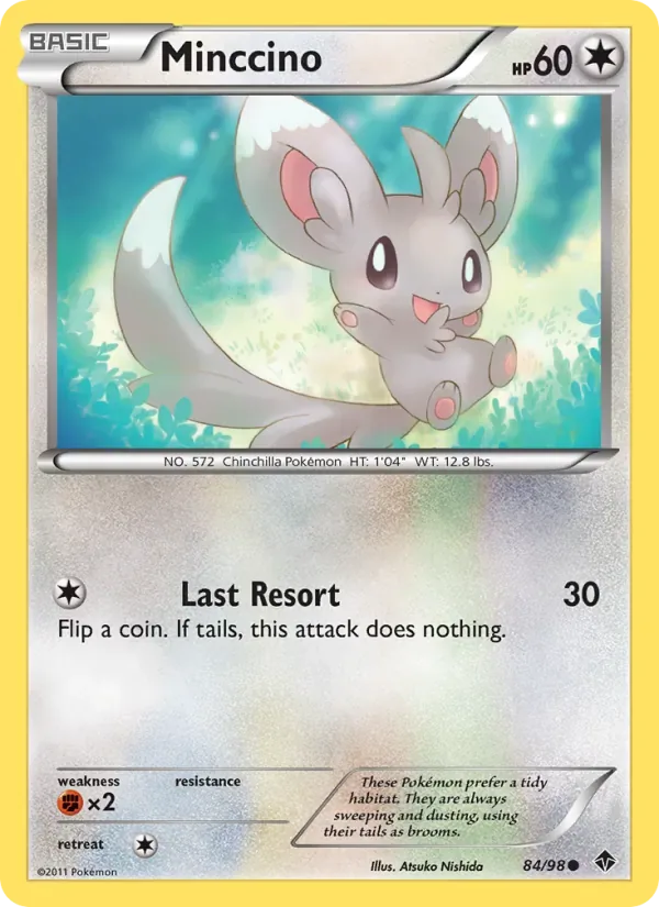 Minccino, Emerging Powers
